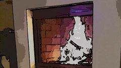 Screenshot of Fireplace animation